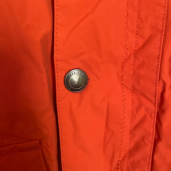 Nautica Orange with reflective stripes Performance Jacket Sz M - Picture 3 of 12
